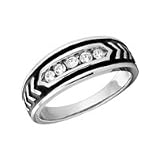 10kt. White Gold, 1/5 ct. tw. Diamond Band