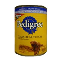Pedigree Can Dog Food Chopped Chik/beef/liv 13.2oz Case(24)