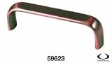 Antique Copper 3 U-Shape Flat Drawer Pull Lot of 10