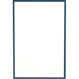 Pearl White Cards with Navy Border