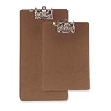 Officemate International Corp Products - Archboard, Letter, 9"x15-1/2", Brown - Sold as 1 EA - Archboard features finished edges, a smooth writing surface on both sides and easy-opening, firm-closing rings. Rings accommodate up to 2" of standard two-hole-punched paper. Steel clip lifts easily to load papers. Arch posts are 2-3/4" on center. Made in the U.S.A.