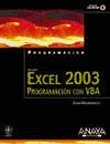 Excel 2003 Programacion con VBA / Excel 2003 Power Programming With VBA (Programacion / Programming)