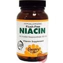 Country Life - Flush Free Niacin 400 Mg Inositol Hexanicotinate - 90 Vegicaps