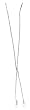 Sterling Silver Threader Earrings with Clear Cubic Zirconia