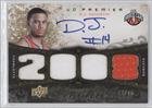 2008-09 Upper Deck Premier Rookies Autographs Jerseys 75 #109 - D.J. Augustin/75