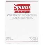 Overhead Transparencies,4.0mil,8-1/2'x11',Black on Clear, Sold as 1 box