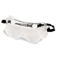 Safety Goggles, 334 Series Impact Splash, Clear Polycarbonate Lens, Black Elas.Band, 24 pr/box