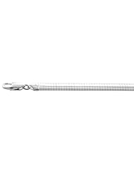 Sterling Silver 8 mm Omega Necklace Italian Nickel Free 5/16 inch wide, sizes 7 - 20 inch