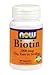 Biotin is a water-soluble vitamin necessary for normal growth and body function. Biotin is a key regulatory element in gluconeogenisis fatty acid synthesis and in the metabolism of some amino acids. Alongside its role in energy production Biotin enhances