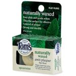 Tom's of Maine Natural Waxed Flossing Ribbon, Spearmint, 32-Yards (Pack of 6)