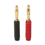 MONSTER CABLE MT R-H MKII MONSTER TIPS(TM) BANANA EXTRA-THICK SPEAKER CABLE CONNECTORS (MODEL NO. MT