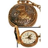 Majesti Two Tone Hunting Dog Pocket Watch 15006 by Majesti