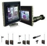 Padcaster Case &amp; Cage for iPad with Lencaster - Sound Geek Bundle - with Sennheiser EW135PG3A, EW112PG3A, and EW100ENGG3A Wireless Microphone System (3 Wireless Systems)