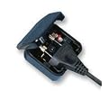 Euro 2 Pin to 3 Pin Converter Plug / Adapter - Black CP1*