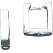 Sterling Silver Huggie Square Hoop Earrings Jewelry