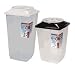 Gamma Plastics Vittles Vault II Square Granite Top 40 lb (Holds 40+ lbs (11.0 Gallons) - 24''H x 13.5''D x 13.5''W)