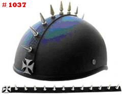 Motorcycle Helmets Streetbike H&d Harley Parts Helmet Mohawks Spike Strips Mohawk Helmet Not Included