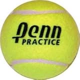 Penn Practice Tennis Balls - Quantity of 12