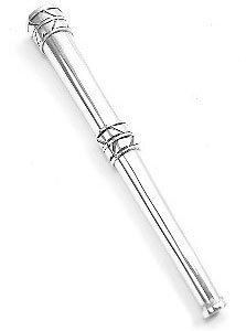 Classy Sterling Silver New Antiqued Cigarette Holder