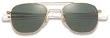 AO Original Pilot 45mm Kids / Small Face Sunglasses w/ Color Correct Lenses Frame Color: Original Pilot, 45mm, Silver, Bayonet, Color Correct Model 39997