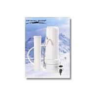 Crystal Quest Single Countertop ceramic Water Filter. (filters 10,000 gal)