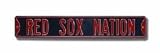 Steel Street Sign: RED SOX NATION