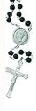 ST JOHN VIANNEY ROSARY BLACK BEAD