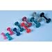 Cast Iron Vinyl-Coated Dumbbells, 1 lb.