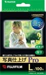 FUJIFILM インクジェットペーパー超光沢紙 厚手L (89x127)100枚入り WPL100PRO