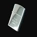 Silver Lighter. Can be personalised with up to 45 characters/letters