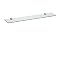 Logo 700mm clear crystal glass shelf
