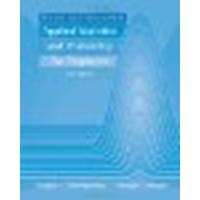 Applied Statistics and Probability for Engineers, Student Solutions Manual by Montgomery, Douglas C., Runger, George C. [Wiley, 2010] (Paperback) 5th Edition [Paperback]