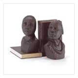 Ebony Bookends
