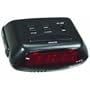 Advance Clock #3138 0.6 LED Black Alarm Clock