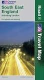 South East England Including London (OS Travel Map - Road Map)