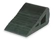 Industrial Grade 1GUK4 Wheel Chock, 3 In W x 3 1/4 In H, Black