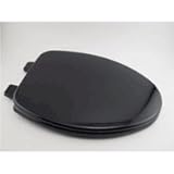 Church Wood Elongated Toilet Seat W/ Cover Black 585BK