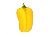 Glass Fruit & Vegetable Pepper Yellow
