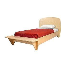 Eco-friendly Kid's Twin Bed - Surfin Kids Natural Finish