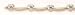 10kt Yellow Gold Diamond Heart Bracelet- DS1202