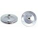 Spectre 4486 Pulley Power Steering Pump GM Press-On Type Chrome