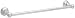 Baldwin 3501.260.18 Edgewater 18-Inch Towel Bar, Chrome