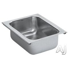 Moen Stainless Steel Undermount Single Bowl Kitchen Sink 22350 by