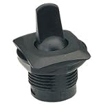 Paddle switch with lamp, 1 x on/off, 21 x 17mm, 230Vac, 3A
