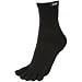 injinji Crew Length Toesocks,Slate,Medium