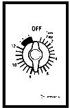 Hour Fan Timer, 12"
