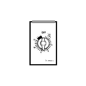 Attic Fan Timer With Plate - Wht36 Attic Fan Timer W Plate by 