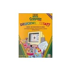 Crayola Druckwerkstatt, 1 CD-ROM Grafik- und Druckstudio in einem. Jede Menge Druckideen, Riesenauswahl an Zubeh�r, 3D-Illustrationen. F�r Windows 3.1, 3.11 oder Windows 95