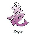 DRAGON Temporary Tattoo 2x2