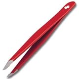 Rubis Swiss Cross Stainless Steel Slant Tweezer
